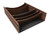 Rev-A-Shelf Craftsman Collection Solid Walnut Adjustable Deep Drawer Divider Insert w/ Black Accents for 27"-30" Base Cabinet Drawers - 4WDIVCC-WN-30MB-1