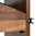 Rev-A-Shelf Craftsman Collection Solid Walnut Base Cabinet Pullout Organizer w/ Black Accents and BLUM Soft-Close Slides for 9" Base Cabinets - 448CC-BCSC-WN-5MB