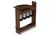 Rev-A-Shelf Craftsman Collection Solid Walnut Utensil Pullout Organizer w/ Black Accents and BLUM Soft-Close Slides for 9" Base Cabinets - 448UTCC-BCSC-WN-5MB