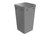 Rev-A-Shelf Gray Polymer Bi-Directional Lid for Rev-A-Shelf® 27 qt. Waste Containers - RV-1024-LID-14-1