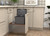Rev-A-Shelf LEGRABOX Single 32 Qt. Orion Gray/Walnut Pullout Waste Container w/ BLUM Soft-Close for 12" Frameless Base Cabinets - 5LB-1232OGWN-113