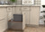Rev-A-Shelf LEGRABOX Single 32 Qt. Orion Gray/Walnut Pullout Waste Container w/ BLUM Soft-Close for 12" Frameless Base Cabinets - 5LB-1232OGWN-113