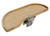Rev-A-Shelf Maple Single-Tier Classic Girasolo w/ Soft-Close for 15" Left Opening/Blind Right Corner Cabinets - 4WLS871-15-L