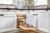 Rev-A-Shelf Maple Two-Tier Classic Girasolo w/ Soft-Close for 15" Left Opening/Blind Right Corner Cabinets - 4WLS87-15-L