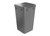Rev-A-Shelf Metallic Silver Polymer Bi-Directional Lid for Rev-A-Shelf® 27 qt. Waste Containers - RV-1024-LID-17-1