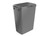 Rev-A-Shelf Metallic Silver Polymer Bi-Directional Lid for Rev-A-Shelf® 32 qt. Waste Containers - RV-32-LID-17-1