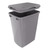 Rev-A-Shelf Metallic Silver Polymer Bi-Directional Lid for Rev-A-Shelf® 35 and 50 qt. Waste Containers - RV-3550-LID-17-1