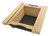 Rev-A-Shelf Natural Maple/Black Produce Basket for 18" Base Cabinets - 4SSB-18-MPMB