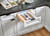 Rev-A-Shelf Polymer Trim-to-Fit Drawer Insert Utensil Organizer - UT-12W-52