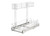 Rev-A-Shelf Two-Tier Undersink Steel Wire Pullout Organizer - 548WB-0919CR-1