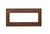 Rev-A-Shelf Walnut Paper Towel and Foil Wrap Tiered Drawer System w/o Slides for 18" Base Cabinets - 4PTTD-WN18H-1