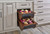 Rev-A-Shelf Walnut/Black Produce Basket for 15" Base Cabinets - 4SSB-15-WNMB