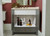 Rev-A-Shelf White Flexible Polymer Trim-to-Fit Drip Tray for 27" - 30" Vanity Sink Base Cabinets - SBVDTF-2730-11-1
