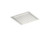 Rev-A-Shelf White Polymer Trim-to-Fit Drip Tray for 21" - 24" Vanity Sink Base Cabinets - SBVDT-2124-11-1