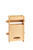 Rev-A-Shelf Wood Door Mount Sink Base Cabinet Plastic Bag Holder - 4SPBD-18