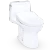 TOTO® ULTRAMAX® WASHLET+® One-Piece Elongated 1.28 GPF Toilet and WASHLET+® S5 Bidet Seat, Cotton White - MW6083446CEFG#01