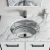 Dowell 19" Oval Undermount Single Bowl 18-Gauge Stainless Steel Kitchen Bar / Bathroom Sink - 5- 3/4" Deep Bowl, Double Layered Body With Overflow - 6001-1916
