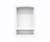 Swanstone RS-2215 Recessed Shelf in White - EXRS02215.010