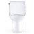 TOTO Ultramax 1.28 GPF One Piece Elongated Toilet with Left Hand Lever, White - CST608CEFGAT40#01
