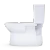 TOTO Glaston™ 1G® Two-Piece Elongated Toilet - 1.0 GPF, White - MS472124CUFG#01