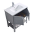 Fine Fixtures Brooklyn Vanity & Sink 30" Wide - Matte Gray - OPBR30GR