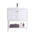 Fine Fixtures Brooklyn Vanity & Sink 30" Wide - Satin White - OPBR30WH