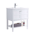 Fine Fixtures Brooklyn Vanity & Sink 30" Wide - Satin White - OPBR30WH