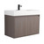 Fine Fixtures Crownpoint Wall Hung Vanity Cabinet 36" Wide, Gray Oak - CR36GO