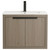 Fine Fixtures Kingsford Wall Hung Vanity Cabinet 24" Wide With Doors, Gray - KI24GR-DO