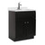 Fine Fixtures Shaker Vanity 24" Wide, Black - SK24BL