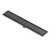 Fine Fixtures 20" Contractor-Grade Linear Shower Drain, Matte Black - DRD20BL