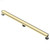 Fine Fixtures 42" Linear Shower Drain | Rounded Convertible Design | Satin Brass - DRC42SB