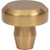 Atlas Lannis 1 1/4" Diameter Mushroom Knob, Warm Brass - A6050-WB