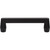 Atlas Lannis 3 3/4" Center to Center Bar Pull, Matte Black - A6051-BL