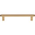 Atlas Fielding 5 1/16" Center to Center Bar Pull, Warm Brass - A6072-WB