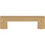 Atlas Ballina 3 3/4" Center to Center Bar Pull, Warm Brass - A6061-WB