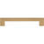 Atlas Ballina 6 5/16" Center to Center Bar Pull, Warm Brass - A6063-WB