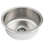 Fine Fixtures 17 3/4" x 17 3/4" x 7" - 18 Gauge Round Undermount Single Bowl Stainless Steel Kitchen Sink - S703