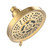 Gerber Montclare 6" Six Function Showerhead 1.75gpm, Brushed Bronze - D460229BB