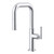Gerber Montclare Single Handle Pull-Down Angled Spout Prep Faucet 1.75gpm, Chrome - D150629
