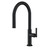 Gerber Montclare Single Handle Pull-Down Kitchen Faucet w/ SnapBack Retraction 1.75gpm, Satin Black - D454529BS