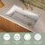 Whitehaus 34" Undermount/Drop-In Single Bowl Fireclay Kitchen Sinks, Stainless Steel Grid Included, Matte Black