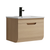 Fine Fixtures Elmont Wall Hung Vanity Cabinet With Sink 22" x 17", Sand Oak - EM22SO-VE2218W