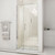 DreamLine UNIDOOR Frameless 40"-41" Adjustable Shower Door - Chrome Trim - SHDR-20407210