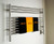 Amba Jeeves LSP-40 L Straight Electric Heated Towel Warmer - Polished Stainless - 39 1/2" W x 27" H x 4 1/2" D Amba Jeeves LSP-40 L Straight Electric Heated Towel Warmer - Polished Stainless - 39 1/2" W x 27" H x 4 1/2" D