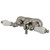 Kingston Brass 3-3/8" Wall Mount Clawfoot Tub Filler Faucet - Brushed Nickel CC45T8