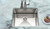Hamat HYDRUS Undermount Single Bowl 23" x 18" Kitchen Sink - Stainless Steel
