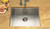 Hamat PRIZM Zero Radius Undermount 23" x 18" Single Bowl Kitchen Sink - Stainless Steel