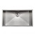 Hamat PRIZM Zero Radius Undermount 32" x 18" Large Single Bowl - Stainless Steel