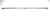 Top Knobs Hollow 37 3/16" Center to Center Bar Pull, Stainless Steel - SSH11